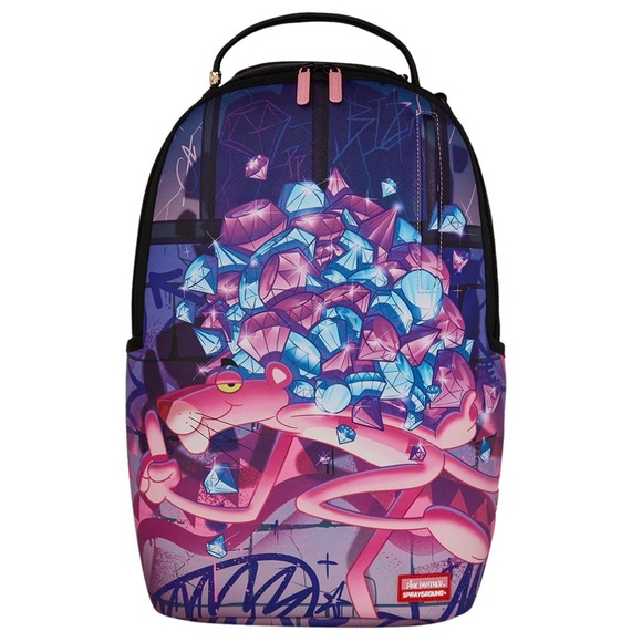 Sprayground Pink panther diamond backpack